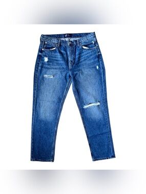 GAP Denim Jeans Women Size 8/29
Indigo Blue Boyfriend, Distressed